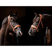 HB Showtime Zaum Chesnuth Cognac/Weiß HB Showtime Zaum Chesnuth Cognac/Weiß