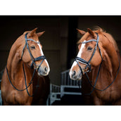 HB Showtime Zaum Snowflake Schwarz/Weiß HB Showtime Zaum Snowflake Schwarz/Weiß