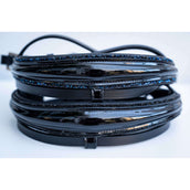 HB Reithalfter Showtime Special Shape Schwarz/Navy Funkeln HB Reithalfter Showtime Special Shape Schwarz/Navy Funkeln