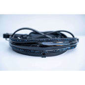 HB Reithalfter Showtime Special Shape Schwarz/Navy Funkeln HB Reithalfter Showtime Special Shape Schwarz/Navy Funkeln