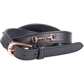 Harry's Horse Gürtel Gebiss Leder 2 Schwarz/Rosegold Harry's Horse Gürtel Gebiss Leder 2 Schwarz/Rosegold