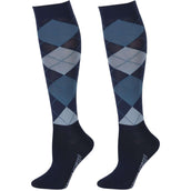 Harry's Horse Reitsocken Arygle Navy Harry's Horse Reitsocken Arygle Navy