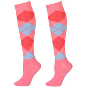 Harry's Horse Reitsocken Arygle Rosa Harry's Horse Reitsocken Arygle Rosa