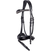 Harry's Horse Trensenzaum Diamond Lacque Schwarz Harry's Horse Trensenzaum Diamond Lacque Schwarz