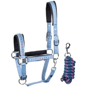 Harry's Horse Halfterset Crystal Blue Heaven Harry's Horse Halfterset Crystal Blue Heaven