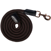 HKM Führstrick Rosegold Glamour Karabinerhaken Braun/Rosegold HKM Führstrick Rosegold Glamour Karabinerhaken Braun/Rosegold