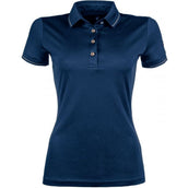 HKM Poloshirt Rosegold Glamour Dunkelblau/Rosegold HKM Poloshirt Rosegold Glamour Dunkelblau/Rosegold