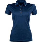 HKM Poloshirt Rosegold Glamour Dunkelblau/Rosegold HKM Poloshirt Rosegold Glamour Dunkelblau/Rosegold