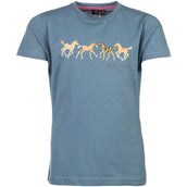 HKM T-Shirt Pony Club Rauchblau HKM T-Shirt Pony Club Rauchblau