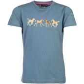 HKM T-Shirt Pony Club Rauchblau HKM T-Shirt Pony Club Rauchblau
