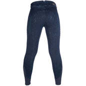 HKM Reithose Aruba Denim Full Grip Dunkelblau HKM Reithose Aruba Denim Full Grip Dunkelblau
