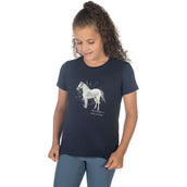 HKM T-Shirt Sparkle Dunkel blau HKM T-Shirt Sparkle Dunkel blau