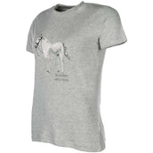 HKM T-Shirt Sparkle Grau Meliert HKM T-Shirt Sparkle Grau Meliert