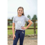 HKM T-Shirt Sparkle Grau Meliert HKM T-Shirt Sparkle Grau Meliert