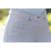 HKM Reithose Rosegold Sparkle Full Grip Grau/Roségold HKM Reithose Rosegold Sparkle Full Grip Grau/Roségold