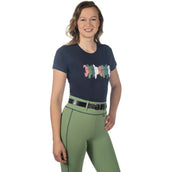 HKM T-Shirt Mirror Dunkel blau HKM T-Shirt Mirror Dunkel blau