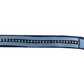 HKM Halfterset Crystal, weich unterlegt Petrol Navy HKM Halfterset Crystal, weich unterlegt Petrol Navy
