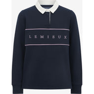 LeMieux Rugbyshirt Young Rider Riley Navy LeMieux Rugbyshirt Young Rider Riley Navy