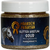 Paardenpraat Huflack Glitter Gold Paardenpraat Huflack Glitter Gold