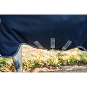 Rambo Turnout Rug 1680D Varilayer 250g Navy/Thunderstorm Grey/Silver Rambo Turnout Rug 1680D Varilayer 250g Navy/Thunderstorm Grey/Silver