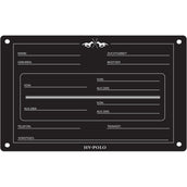 HV Polo Boxenschild HVPPolo Deutsch Schwarz HV Polo Boxenschild HVPPolo Deutsch Schwarz
