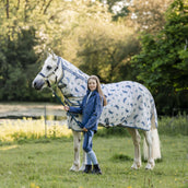 Amigo Bug Rug Plus Pony Dragonfly Print/Silver/Blue/Sage Amigo Bug Rug Plus Pony Dragonfly Print/Silver/Blue/Sage