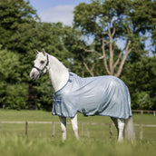 Amigo Bug Rug Pony Heather Blue/Blue/Silver Amigo Bug Rug Pony Heather Blue/Blue/Silver