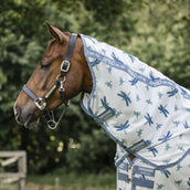 Amigo Bug Rug Plus Dragonfly Print/Silver/Blue/Sage Amigo Bug Rug Plus Dragonfly Print/Silver/Blue/Sage