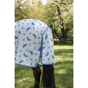 Amigo Bug Rug XL Plus Dragonfly Print/Silver/Blue/Sage Amigo Bug Rug XL Plus Dragonfly Print/Silver/Blue/Sage