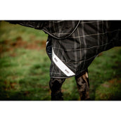 Rhino Turnout Plus Pony Bundle 0g + 200g Black Check/Schwarz/Weiß Rhino Turnout Plus Pony Bundle 0g + 200g Black Check/Schwarz/Weiß