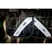 Rhino Turnout Plus Pony Bundle 0g + 200g Black Check/Schwarz/Weiß Rhino Turnout Plus Pony Bundle 0g + 200g Black Check/Schwarz/Weiß