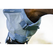 Rambo Fly Mask Heather Blue/Blue/Silver Rambo Fly Mask Heather Blue/Blue/Silver