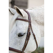 Horseware Zaum Hunter Cavesson mit Zügeln Dark Tan Horseware Zaum Hunter Cavesson mit Zügeln Dark Tan