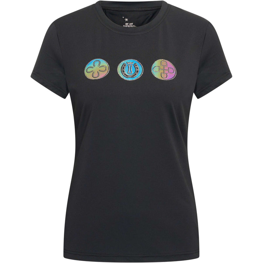 Imperial Riding T-Shirt IRHHolographics Schwarz Imperial Riding T-Shirt IRHHolographics Schwarz