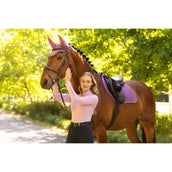 LeMieux Schabracke Suede Close Contact Square Springen Mallow LeMieux Schabracke Suede Close Contact Square Springen Mallow