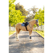 LeMieux Schabracke Suede Close Contact Square Springen Powder Blue LeMieux Schabracke Suede Close Contact Square Springen Powder Blue