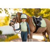 LeMieux Schabracke Mini Suede Close Contact Square Springen Macaron LeMieux Schabracke Mini Suede Close Contact Square Springen Macaron