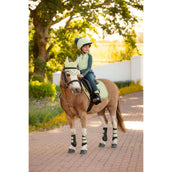 LeMieux Schabracke Mini Suede Close Contact Square Springen Macaron LeMieux Schabracke Mini Suede Close Contact Square Springen Macaron