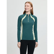 LeMieux Base Layer Philippa Mesh Lange Ärmel Jungle LeMieux Base Layer Philippa Mesh Lange Ärmel Jungle