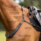 Kavalkade Vorderzeug Jerome 2-Punkt Schwarz Kavalkade Vorderzeug Jerome 2-Punkt Schwarz