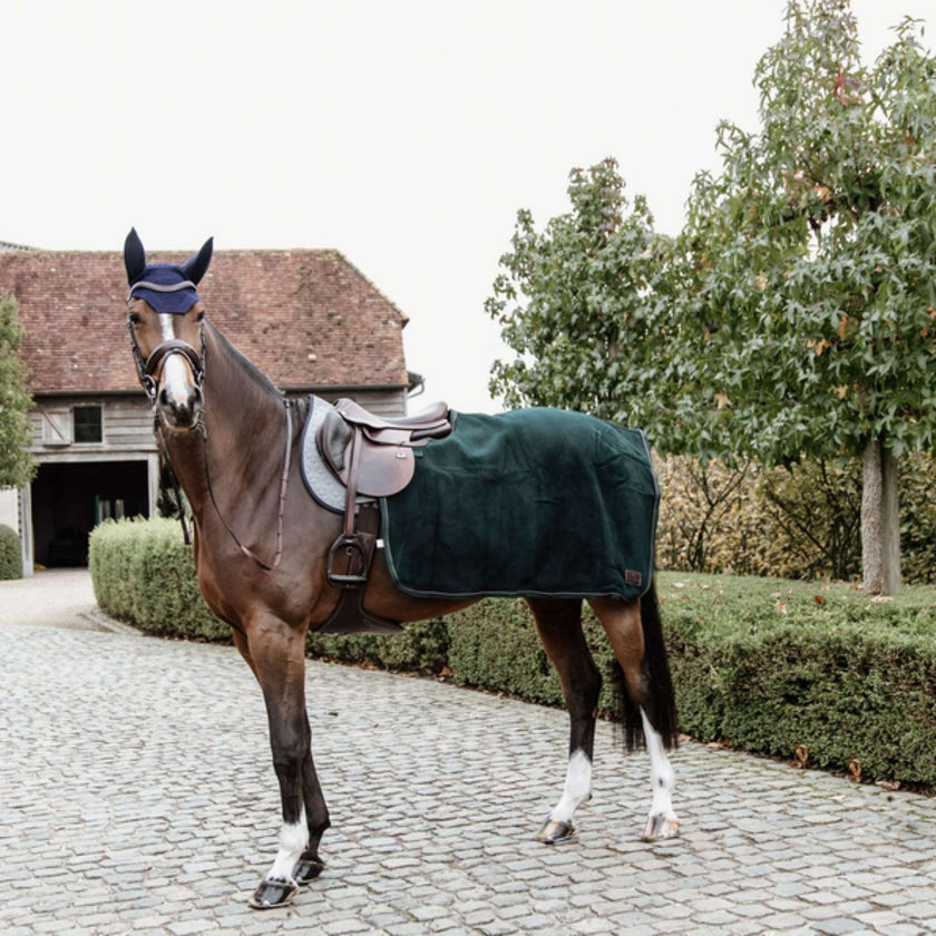 Kentucky Horsewear Ausreitdecke Quadratisch Heavy Fleece Grün Kentucky Horsewear Ausreitdecke Quadratisch Heavy Fleece Grün