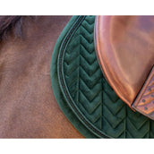 Kentucky Schabracke Velvet Mini Pearls Springen Pine Green Kentucky Schabracke Velvet Mini Pearls Springen Pine Green