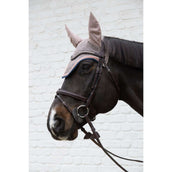 Kentucky Horsewear Fliegenhaube Wellington Pied-de-Poule Bordeaux/Navy Kentucky Horsewear Fliegenhaube Wellington Pied-de-Poule Bordeaux/Navy