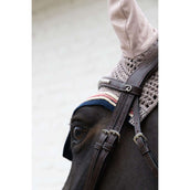 Kentucky Horsewear Fliegenhaube Wellington Pied-de-Poule Bordeaux/Navy Kentucky Horsewear Fliegenhaube Wellington Pied-de-Poule Bordeaux/Navy