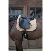 Kentucky Horsewear Schabracke Softshell Onion Quilt Dressur Beige/Altrosa Kentucky Horsewear Schabracke Softshell Onion Quilt Dressur Beige/Altrosa