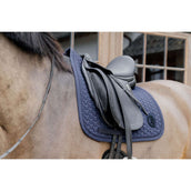 Kentucky Schabracke Plaited 3D Logo Dressur Navy Kentucky Schabracke Plaited 3D Logo Dressur Navy