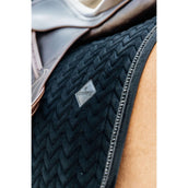 Kentucky Schabracke Velvet Pearls Dressur Schwarz Kentucky Schabracke Velvet Pearls Dressur Schwarz