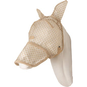 Kentucky Fliegenmaske Heart mit Ohren und Nase Beige Kentucky Fliegenmaske Heart mit Ohren und Nase Beige