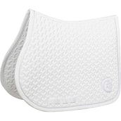 Kentucky Schabracke Plaited 3D Logo Springen Weiß Kentucky Schabracke Plaited 3D Logo Springen Weiß