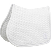 Kentucky Schabracke Plaited 3D Logo Springen Weiß Kentucky Schabracke Plaited 3D Logo Springen Weiß